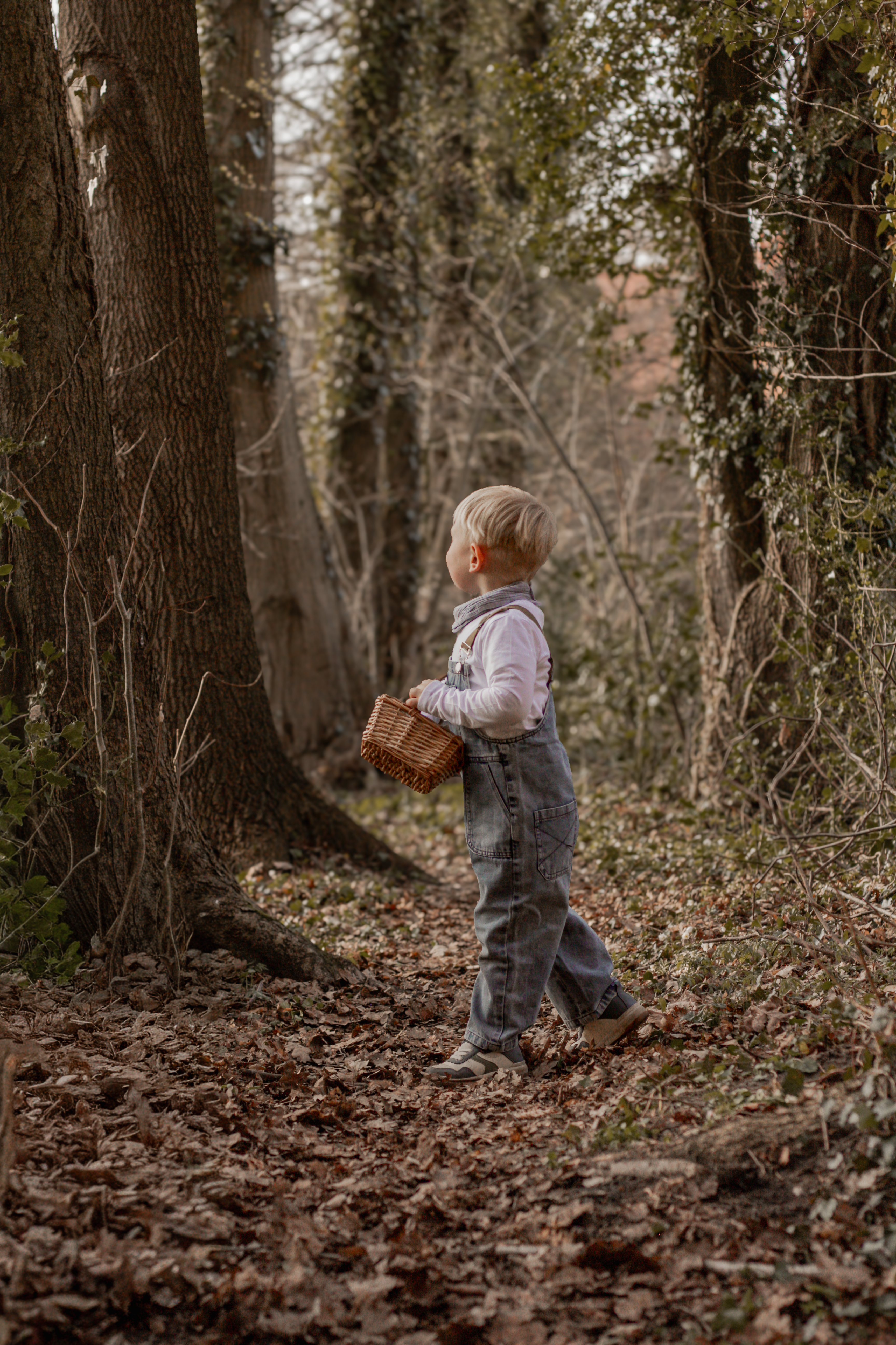Kinder beim Spazieren